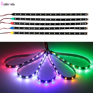 1 ชิ้น 30 ซม. SMD กันน้ํา มีกาวในตัว ยืดหยุ่น รถ LED แถบไฟ จัดแต่งทรงผม ตกแต่งภายใน บรรยากาศ โคมไฟ