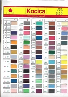ซิปซ่อน Kocika 9-22 นิ้ว (โหล) มีครบทุกรหัสสี ✅พร้อมส่ง