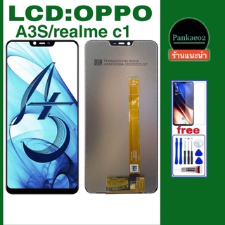 หน้าจอ LCD Display จอ + ทัชoppo A3Sแท้  อะไหล่มือถือ  👉🏻 แถม ฟิล์มกระจก+ชุดไขควง+กา