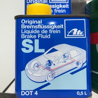 น้ำมันเบรค Dot 4 Ate Brake Fluid ขนาด 0.5 ลิตร