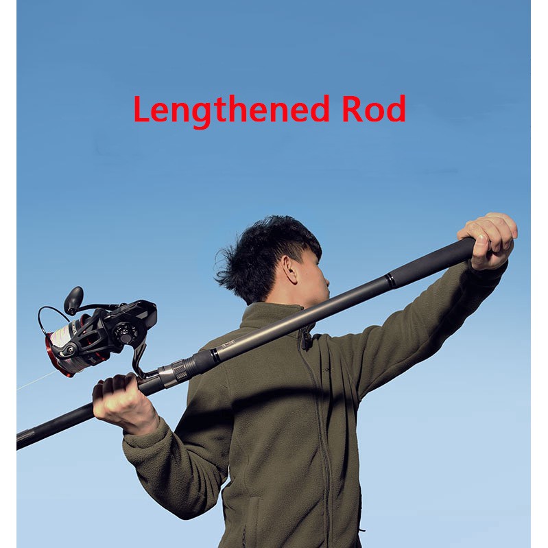 Fishing rod carbon ultra-light long-range rod throwing rod long-range ...