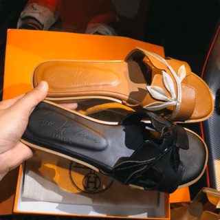 🌟งานเข้าใหม่ 🌟 hermes sandal leaf  ตัวใหม่