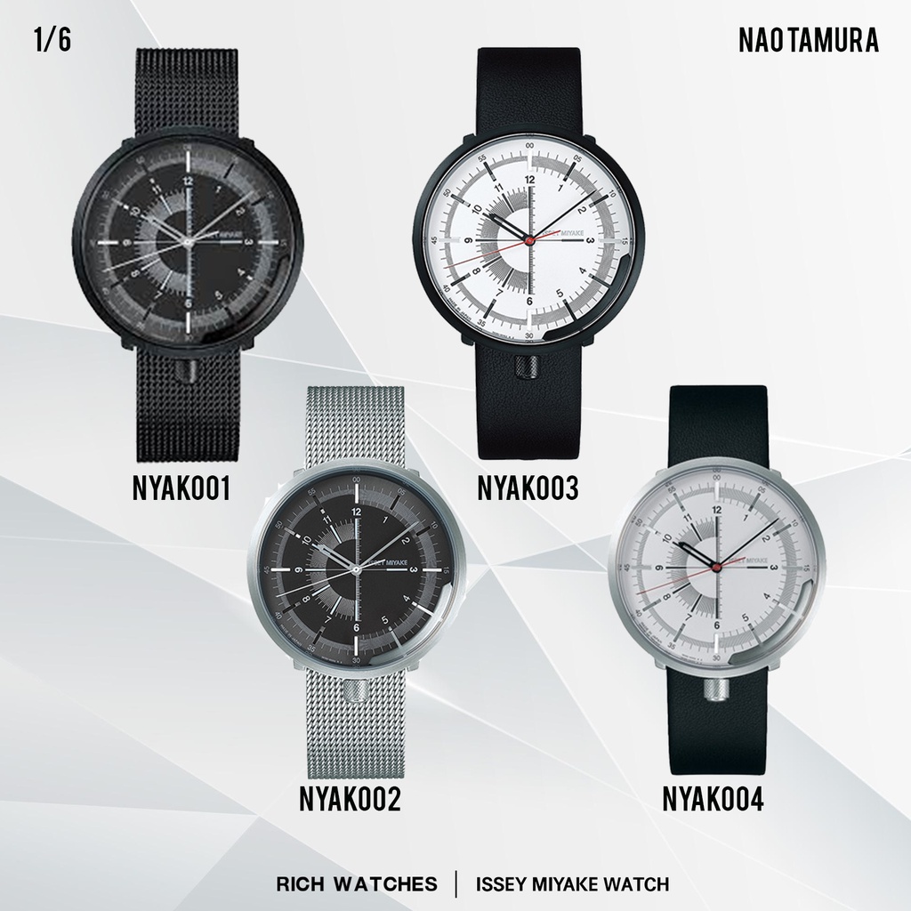 นาฬิกา ISSEY MIYAKE 1/6 Collection NAO TAMURA