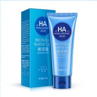 โฟมล้างหน้าไฮยาลูรอน HA 100g. BIOAQUA HA Hyaluron Water Get Cleanser