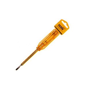 ไขควงลองไฟ STANLEY 66-119 5.5 นิ้ว สีเหลือง 5.5" STANLEY SPARK DETECTING SCREWDRIVER