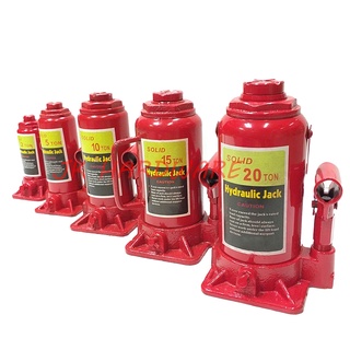 SOLID แม่แรงกระปุก แม่แรงติดรถยนต์ Hydraulic Jack