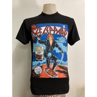 เสื้อวง DeF Leppard สไตล์วินเทจ