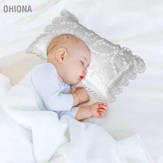 Ohiona ผ้าห่มเด็กแรกเกิด หมอนผ้าห่ม ลูกไม้กลวง ทรงกลม อุปกรณ์ประกอบฉากสตูดิโอถ่ายภาพ
