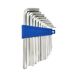 Homehapp  ประแจหกเหลี่ยมยาวแบบหุน SOLO รุ่น CRV907 ขนาด (แพ็ค 13 ชิ้น)
