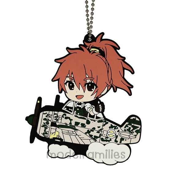 [ใหม่/แกะซองถ่าย/ไม่มีกล่อง] Reona พวงกุญแจอนิเมะ การ์ตูน Kouya no Kotobuki Hikoutai (The Magnificen