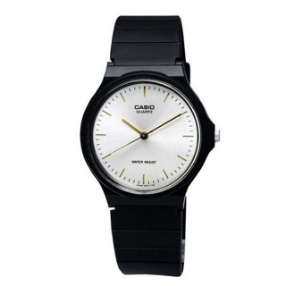 Casio นาฬิกาข้อมือผู้ชาย สีดำ สายพลาสติก รุ่น MQ-24-7E2