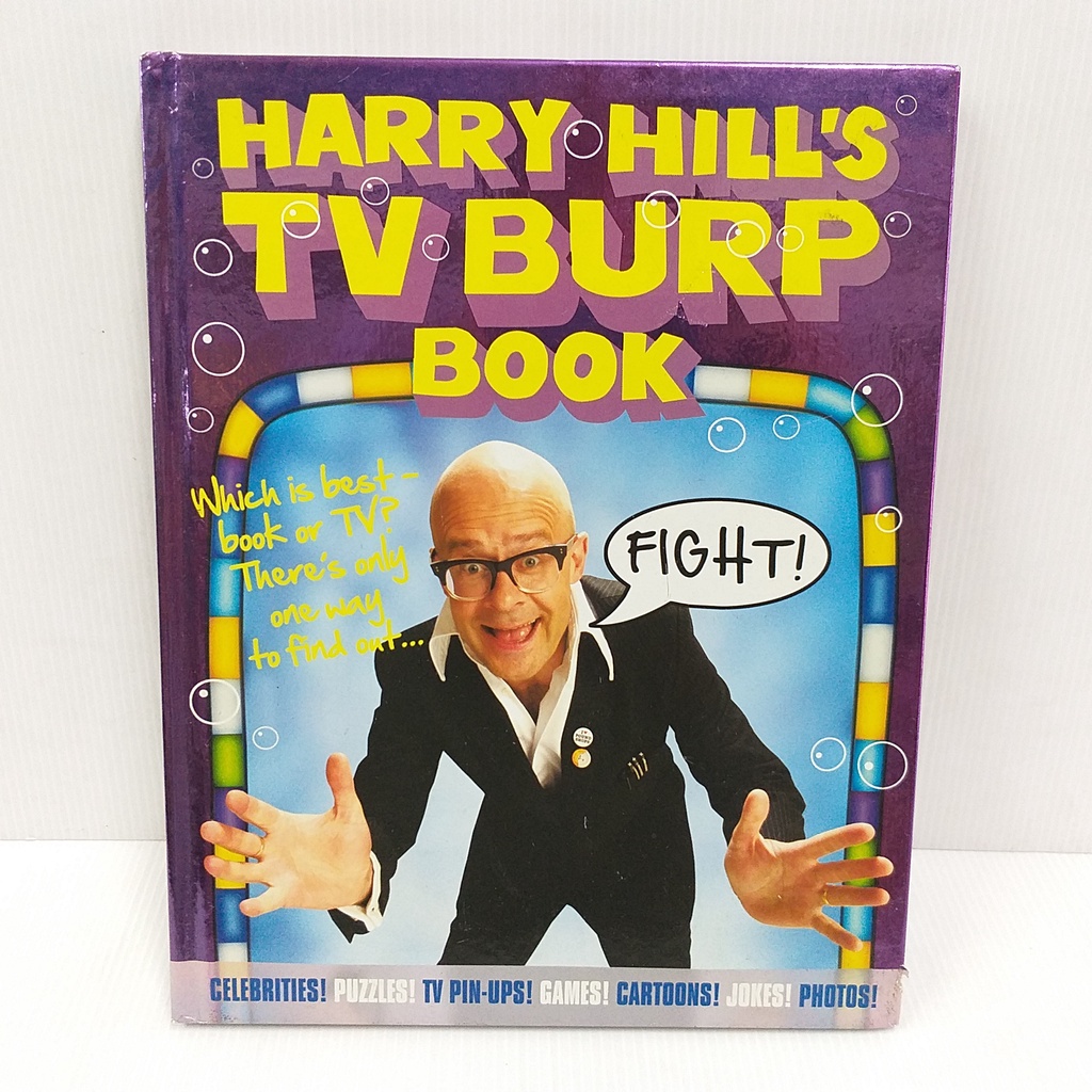 Harry Hill's TV Burp Book หนังสือภาษาอังกฤษ มือสอง ปกแข็ง