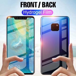 2pcs Front / Rear Back Hydrogel Film Huawei Mate 20 30 Pro/Lite 20X P20 P30 Pro / Lite Nova 3i 4 5 Pro Screen Protector