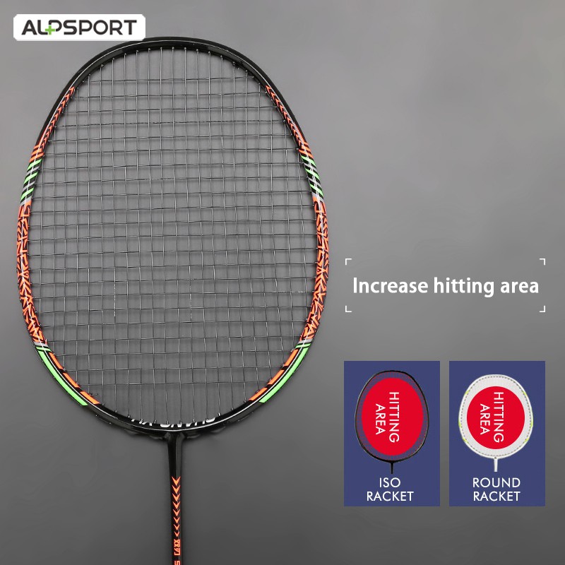 double string badminton racket