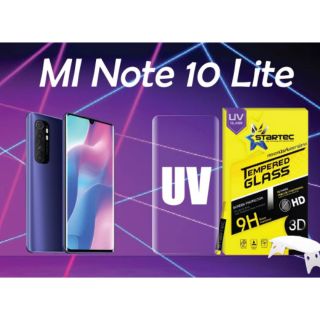 ฟิล์มกระจกกาว UV  Xiaomi Mi Note10Lite Startec ภาพสวยชัด ติดแน่นไม่มีฟองอากาศ ทัชลื่นสุดๆ ใส่เคสได้ทุกรุ่น