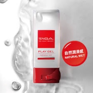Tenga Play Gel (Natural Wet) เจลหล่อลื่น สี แดง สูตรน้ำแบบธรรมชาติ บรรจุ 1 ชิ้น (ขนาด 150 ml