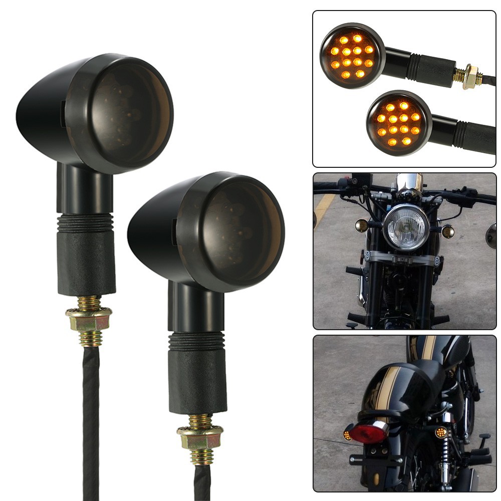 ไฟสัญญาณไฟ LED สำหรับ Harley Cafe Racer Custom