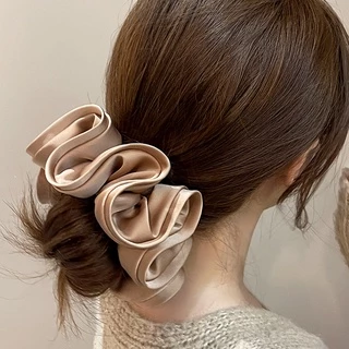 ยางมัดผมหางม้า ขนาดใหญ่พิเศษ น่ารัก สําหรับผู้หญิง