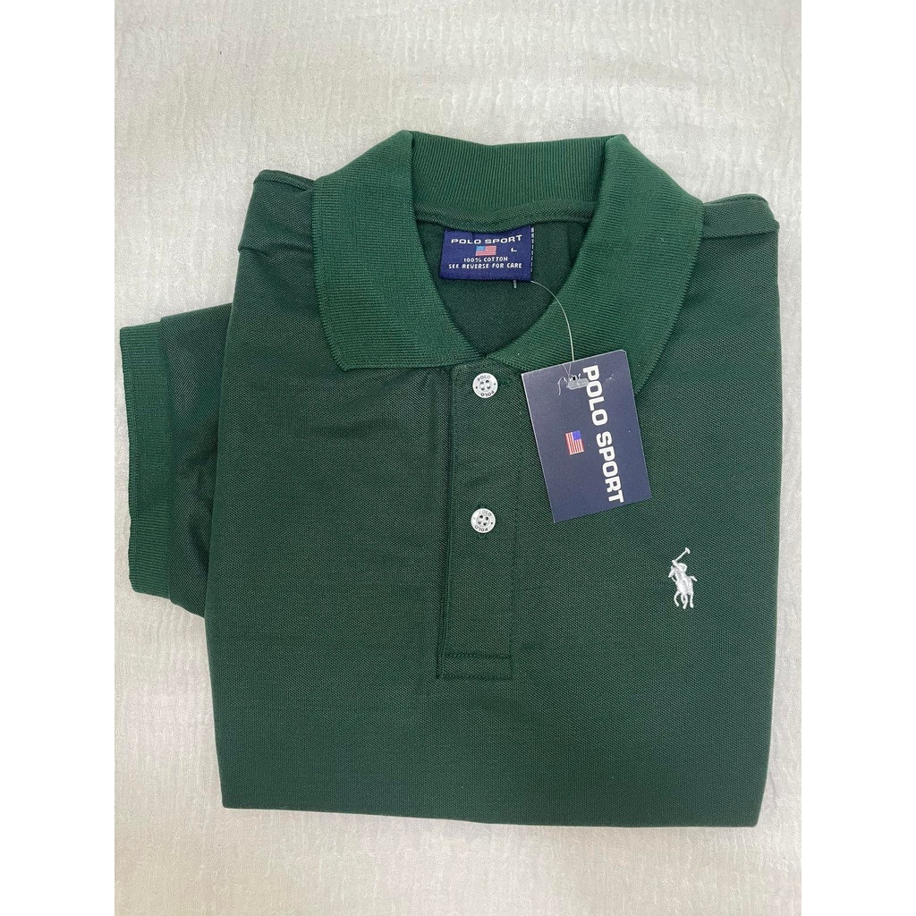 เสื้อคอปก แขนสั้น ปักโปโลม้าเล็ก ไซส์ใหญ่ ***3XL รอบอก 50 นิ้ว***  เนื้อผ้าอย่างดี ใส่สบาย - รูปที่ 6