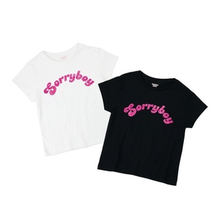 SORRYBOY BABY GLITTER TEE สินค้ามี 2 สีให้เลือก