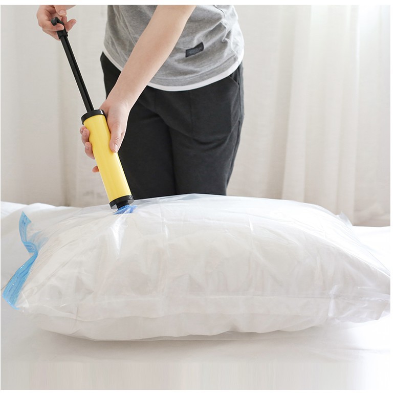 New Alitech ถุงสูญญากาศ ถุงเก็บของ✈️🛍White Vacuum Bag (1Pc) - รูปที่ 5