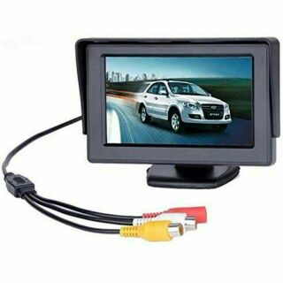 จอมอนิเตอร์ LCD 4.3​นิ้ว​ จอตั้ง​ 4.3 นิ้ว พับ TFT LCD Car Car View