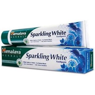 Himalaya Sparkling White Toothpaste ยาสีฟันสูตรฟันขาว ขนาด 40 กรัม