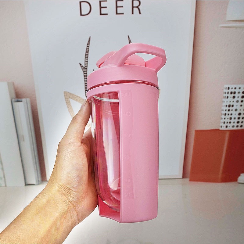 (ส่งในไทย) Poomjai แก้วเชค ผสมโปรตีน Protein Shaker Cup Sheak BPA FREE สกรีนโ่ลโก้ได้