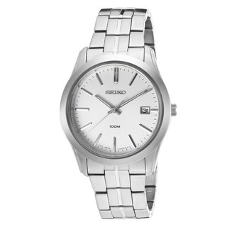 Seiko นาฬิกา Silver Stainless Strap SGEE41P1