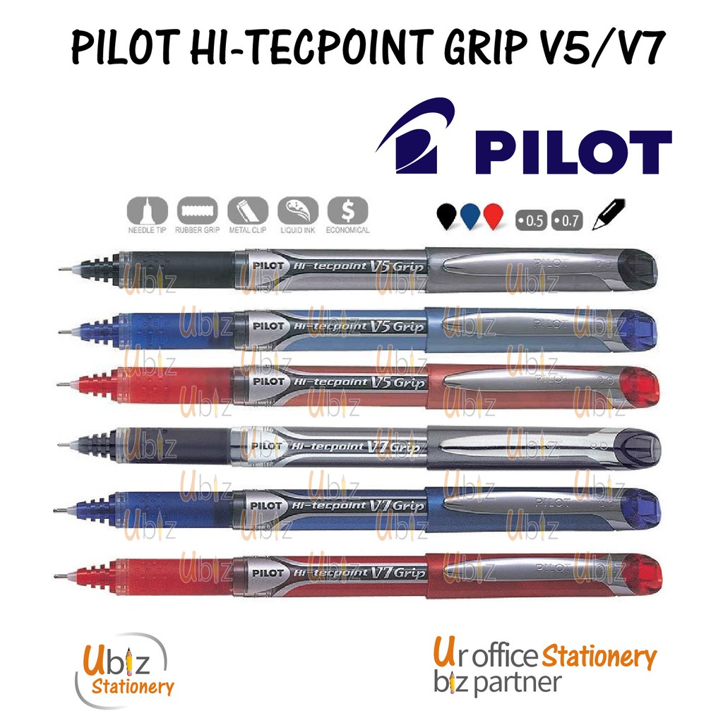 Pilot Hi-Tecpoint Grip V5/V7