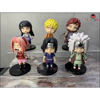 โมเดล นารูโตะ ชุดตอนเด็กมีจิไรยะ ซากุระ ความสูง 10 เซ็น Model Naruto Tall 10 CM