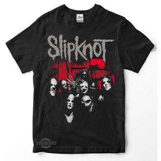 เสื้อยืดลําลอง แขนสั้น คอกลม พิมพ์ลาย slipknot 2 DUALITY hnm uniqlo