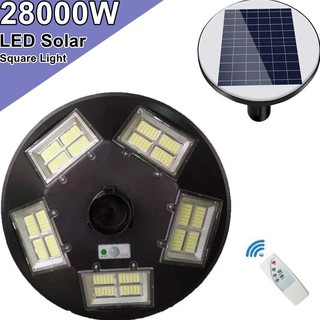 ไฟถนน UFO 20ทิศทาง  LED 22000W - 28000W โคมไฟ หลายทิศทาง โคมไฟถนน ไฟโซล่าเซลล์  พลังงานแสงอาทิตย์ Solar Street Light