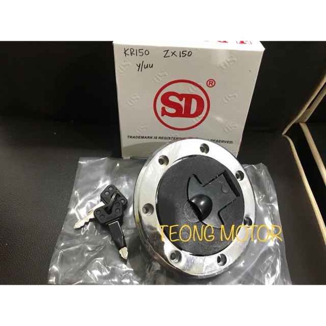 KAWASAKI KR150 / ZX150 ล็อคถัง 0 KRR150 ZXR150 NINJA150 KR ZX KRR ZXR NINJA 150 FUEL CAP LOCK TANGKI