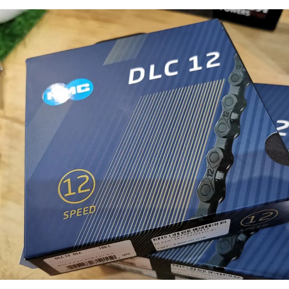 โซ่ KMC​ DLC​ 12 SPEED​ 126LINK  SIZE​ 1/2" X​ 11/128"