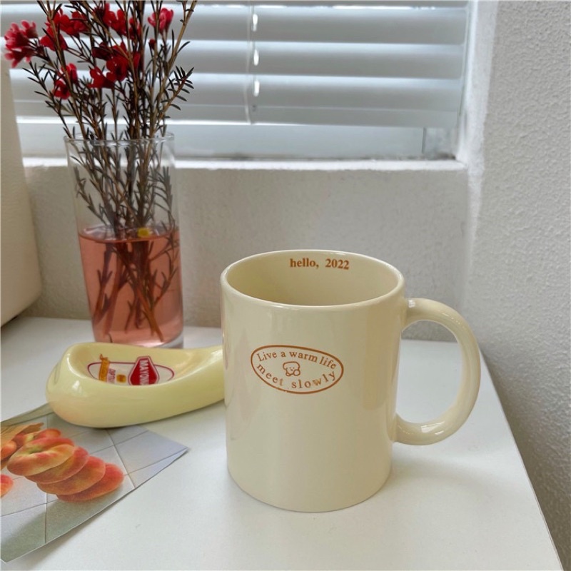 Creative Life Store - ถ้วยมาร์คลายหมี/ของขวัญวันหยุด/3 ลาย/ไมโครเวฟได้/วัสดุเซรามิก