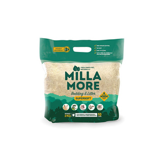 MillaMore 700 g. ขี้เลื่อยรองกรง ปราศจากฝุ่น ดับกลิ่นดีเลิศ ผลิตจากไม้เอสเพน รองกรง กระต่าย แฮมเตอร์ แกสบี้ ชินชิล่า งู