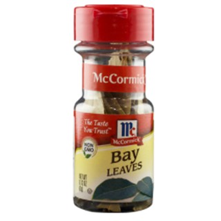 แม็คคอร์มิคใบเบย์ 3กรัม Mccormick Bay Leaves 3g.เครื่องปรุง ผงปรุงรส  สมุนไพร และเครื่องเทศ