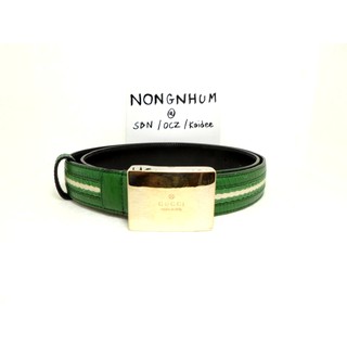 เข็มขัด Gucci belt sz 90 36 มือ 2 ของแท้