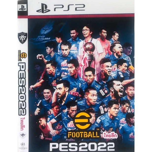 แผ่นเกมส์PS2 PES2022 ไทยลีก