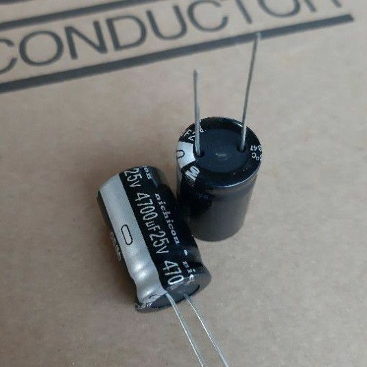 ELKO /ELCO 4700UF 25V / 4700U 25V NICHICON