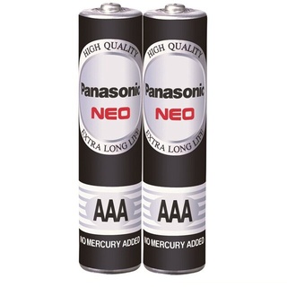 ถ่านไฟฉาย R03NT / 2SL AAA (แพ็ค 2 ก้อน) Panasonic NEO