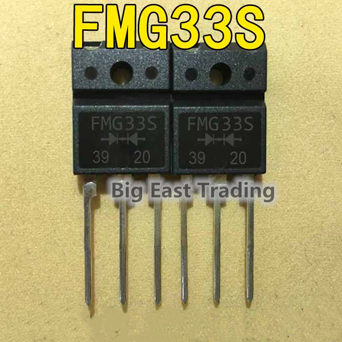 2 ชิ้น FMG33S FMG-33S Quick Recovery Tube TO-247 ทรานซิสเตอร์เชื่อม,รับประกันคุณภาพ