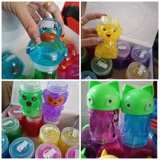  พร้อมส่ง สไลม์ สลาม slime กลิ่นหอม ไม่ติดมือ ไร้สาร กลิ่นผลไม้