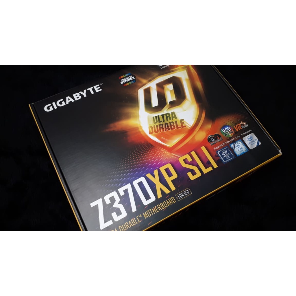 MAINBOARD (เมนบอร์ด) 1151 GIGABYTE Z370XP SLI