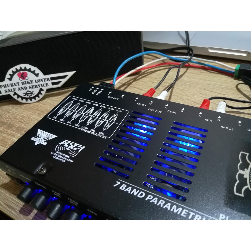 ปรีแอมป์หลอด 7 แบนด์ สำหรับรถยนต์ ยกระดับเครื่องเสียงรถยนต์ Hi End เสียงดี หวานใส ได้รายละเอียดเครื่