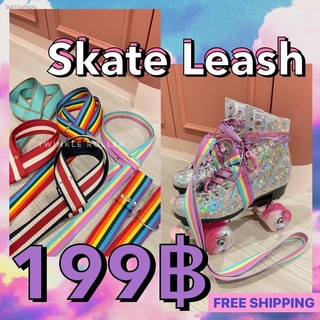 ice skatesดีลสุดฮอต∏สายหิ้วรองเท้าสเก็ต Skate Leash Pastel💗💗