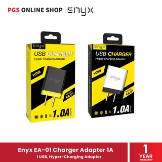 Enyx EA-01 Charger Adapter 1A (อะแดปเตอร์ชาร์จไฟ) 1 USB, Hyper-Charging Adapter สินค้ารับประกัน 1 ปี