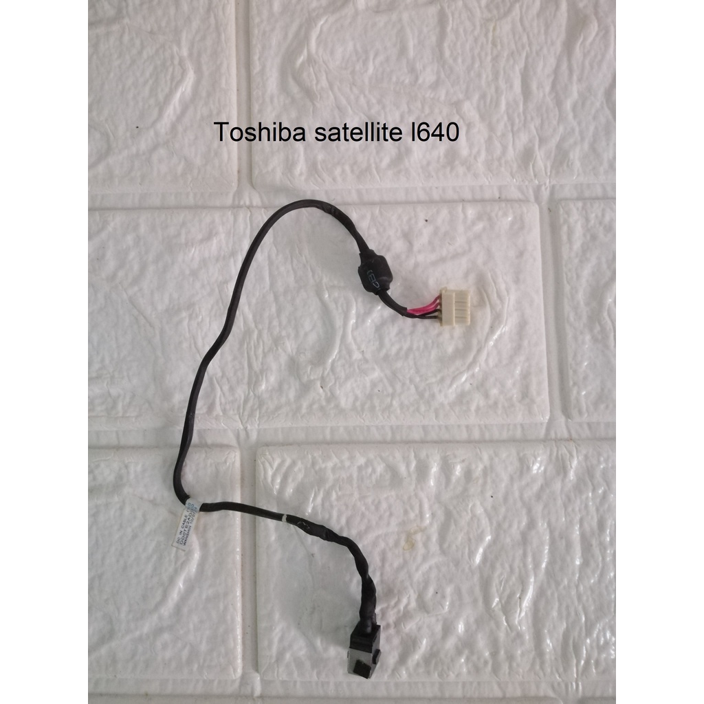 Toshiba Satellite L640 แล ็ ปท ็ อป DC Power Jack