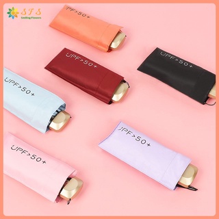 Sun umbrella sunscreen anti-ultraviolet female compact portable sunny and rain dual-use mini pocket